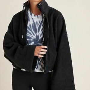Free People Climb High Fleece Crop Jacket NWT